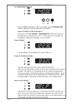 Предварительный просмотр 16 страницы Keison TECHNE Tecal 140F Operator'S Manual