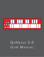 Предварительный просмотр 1 страницы Keith McMillen Instruments QuNexus RED User Manual