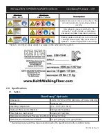 Preview for 10 page of Keith CleenSweep Hydraulic - CSH Owner'S Manual & Parts List