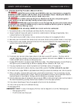 Preview for 25 page of Keith RUNNING FLOOR II DX-i Operator'S Manual