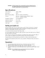 Preview for 2 page of Keithley 1600A User Manual