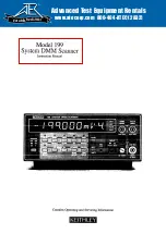 Keithley 199 Instruction Manual preview