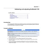 Preview for 8 page of Keithley 2110-100 Calibration Manual