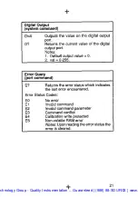 Preview for 21 page of Keithley 213 Quick Reference Manual