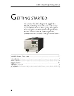 Предварительный просмотр 9 страницы Keithley 2260B Series Programming Manual