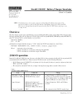 Preview for 1 page of Keithley 2306NV User Manual