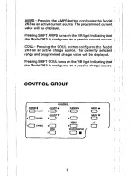 Preview for 8 page of Keithley 263 Quick Reference Manual