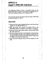 Preview for 30 page of Keithley 263 Quick Reference Manual