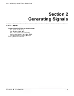 Preview for 28 page of Keithley 2910-VSG Quick Start Manual