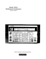 Preview for 1 page of Keithley 3930A Operator'S Manual