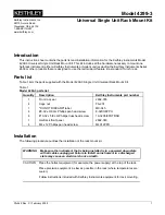 Keithley 4299-3 Instruction Sheet preview