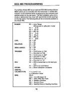 Preview for 14 page of Keithley 485 Quick Reference Manual