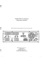 Preview for 3 page of Keithley 590 CV Instruction Manual