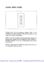 Предварительный просмотр 17 страницы Keithley 707 Quick Reference Manual