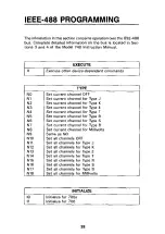 Preview for 30 page of Keithley 740 Quick Reference Manual