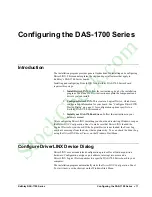 Предварительный просмотр 11 страницы Keithley DAS-1700 Series Manual