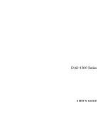 Preview for 1 page of Keithley DAS-4300 Series User Manual