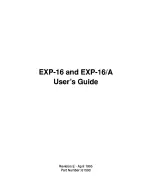 Preview for 5 page of Keithley EXP-16 User Manual