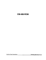 Предварительный просмотр 1 страницы Keithley KM-488-ROM User Manual