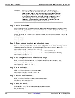 Предварительный просмотр 40 страницы Keithley SourceMeter 2601 User Manual