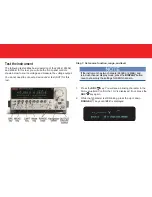 Preview for 12 page of Keithley SourceMeter 2634B Quick Start Manual