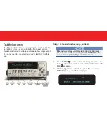 Предварительный просмотр 12 страницы Keithley SourceMeter 2634B Quick Start Manual