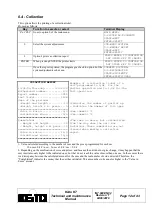 Preview for 12 page of Keito K7 Technical Manual