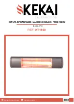 Предварительный просмотр 1 страницы KEKAI Golden Tube KT1500 Instruction Manual