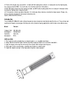 Preview for 8 page of KEKAI KT0120 Instruction Manual