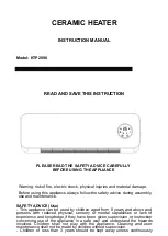 Предварительный просмотр 13 страницы KEKAI KTP2090 Instruction Manual