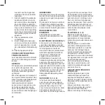 Preview for 19 page of Kela 66665 Care & Safety Instructions