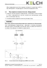 Предварительный просмотр 152 страницы KELCH KENOVA set Line V224 Operating Instructions Manual