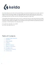 Preview for 2 page of kelda 95001000 Installation Manual And User'S Manual