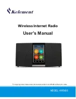 Kelement KWS430 User Manual preview