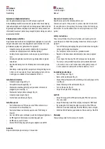 Preview for 2 page of Kelfort 1525155 Safety Instructions