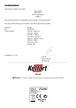 Preview for 8 page of Kelfort KEL-KAN 1500 Manual