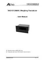 Preview for 1 page of KeLi XK3101 User Manual