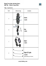 Предварительный просмотр 3 страницы Kelkay 45012L Instructions