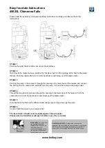 Kelkay 45023L Chimenea Falls Easy Instructions preview