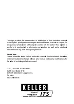 Preview for 30 page of Keller 1110968 Operating Instructions Manual