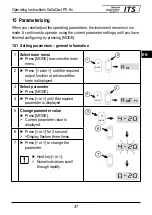 Предварительный просмотр 47 страницы Keller CellaCast PX 80 Operating Instructions Manual