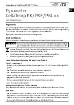 Preview for 3 page of Keller CellaTemp PK Series Quick Start Manual