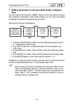 Предварительный просмотр 14 страницы Keller ITS CellaCast PT 18 Series Operating Manual