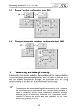 Предварительный просмотр 18 страницы Keller ITS CellaPort  PT 120 Operating Manual