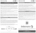 kellermann Micro 1000 PL Installation Manual preview