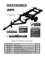 Предварительный просмотр 10 страницы KELLO-BILT 225 Owner'S Manual