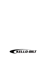 Предварительный просмотр 53 страницы KELLO-BILT 225 Owner'S Manual