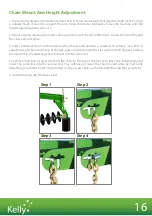 Preview for 17 page of Kelly 12X Operating Manual