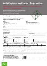 Preview for 12 page of Kelly CL1 Operating Instructions Manual