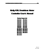 Предварительный просмотр 1 страницы Kelly KBL36101 User Manual